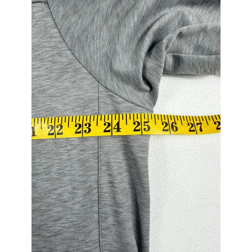 Vineyard‎ Vines XL Mens Performance Quarter Zip Pullover Gray Long Sleeve